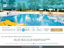 Tablet Screenshot of clubmarthas.com